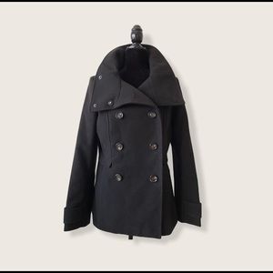 H&M Black Jacket/coat Size 10